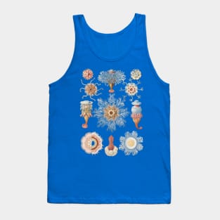 Aquatic Elegance: Coral and Jellyfish Illustrations Tank Top